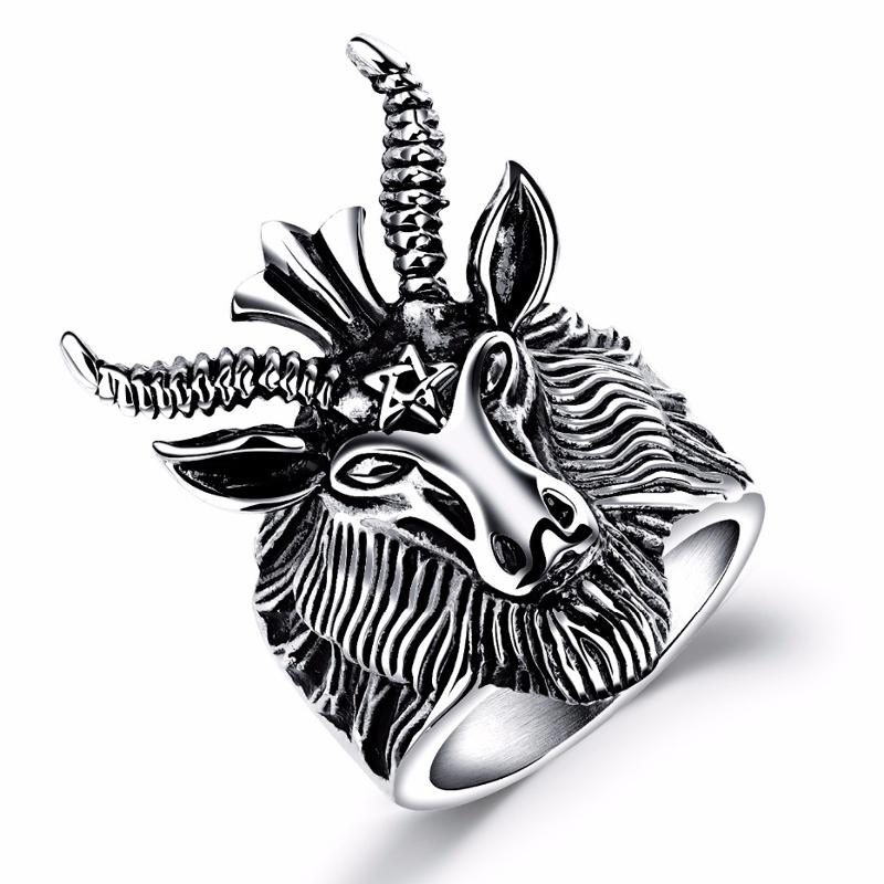 bague homme satan bague homme satan