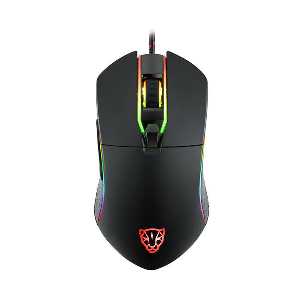 MOTOSPEED V30 Catamount 3500dpi RGB с подсветкой 6 кнопок проводная игровая мышь