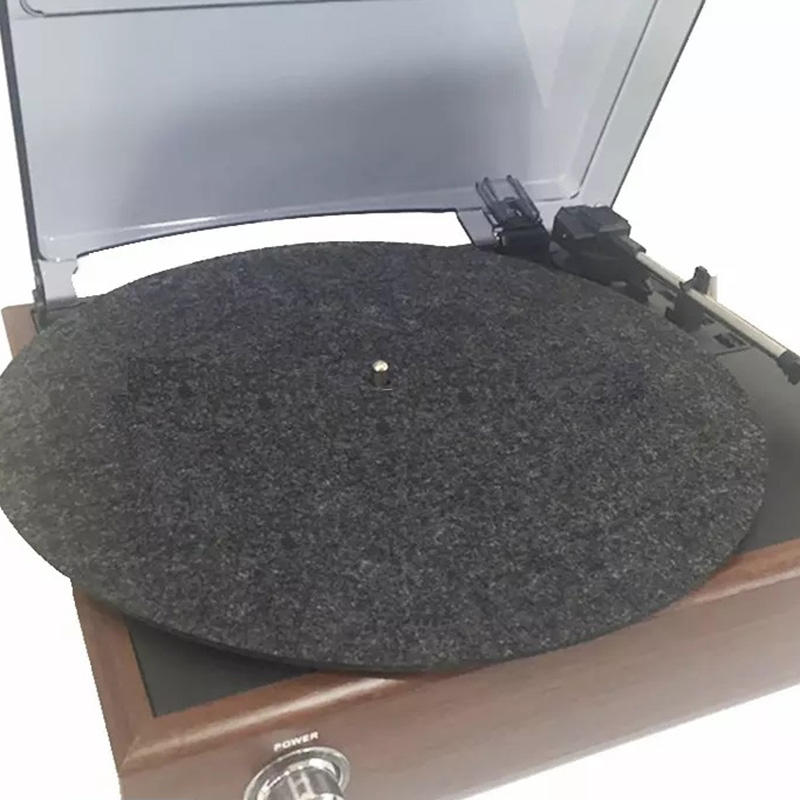 12 Inch 3mm Wool Recording Pad Anti Static Turntable Vinyl Record