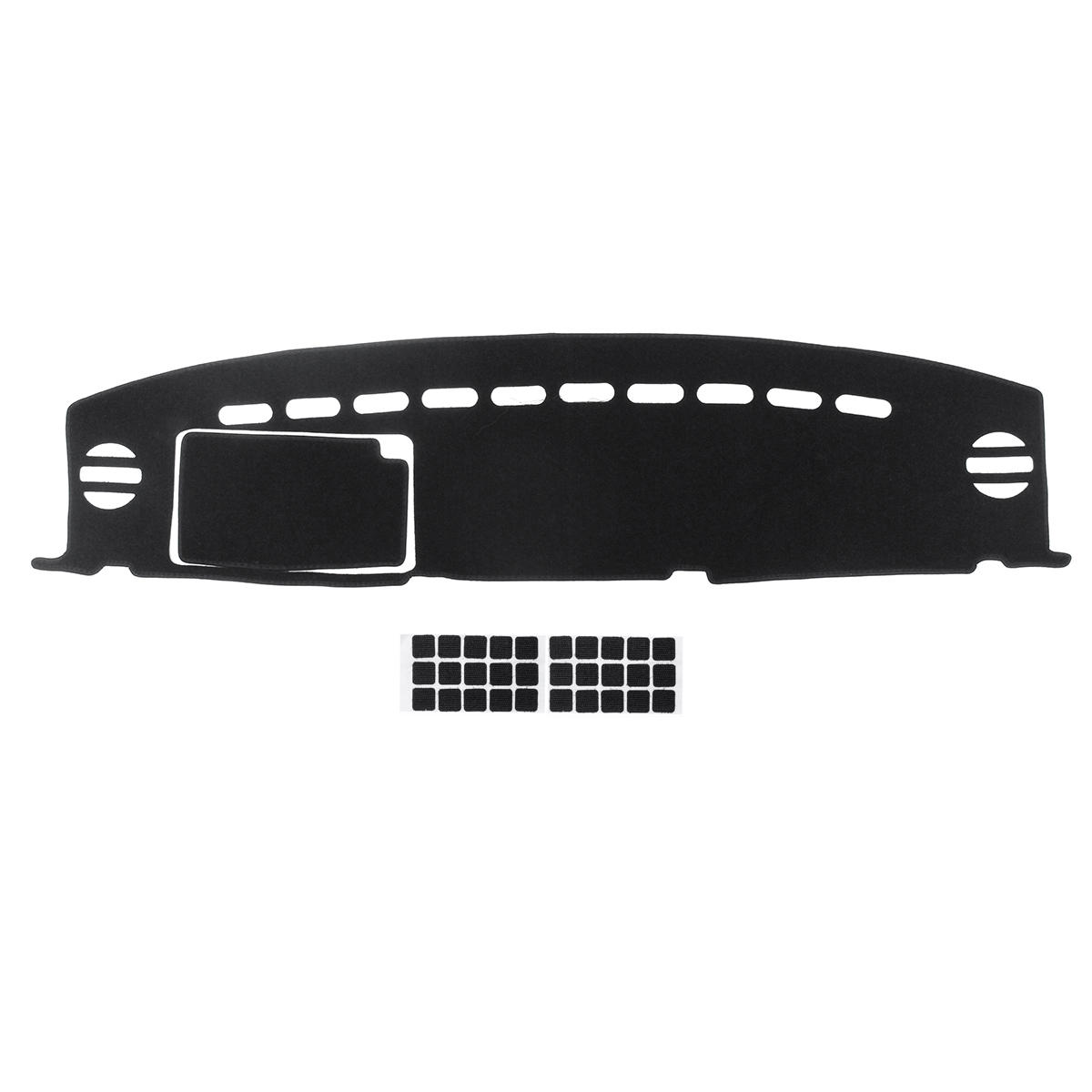 Black Car Dash Mat Dashmat Dashboard Cover Pad Sunshade For Toyota
