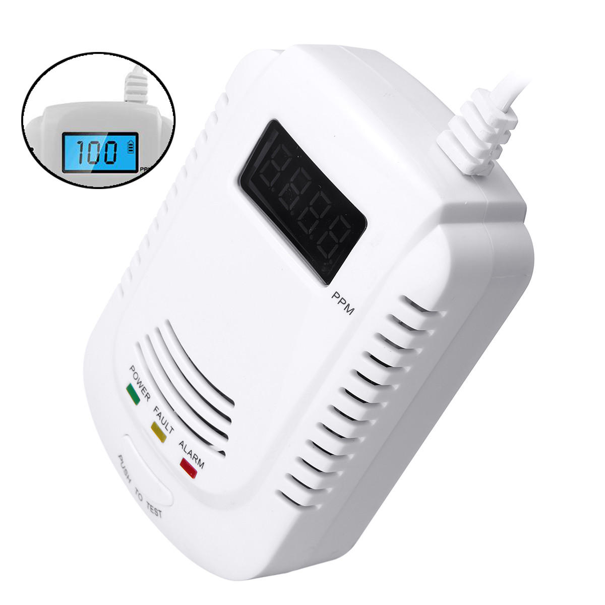 Portable de fuites de gaz Propane Butane Méthane Gaz Naturel Sécurité Alarme Capteur
