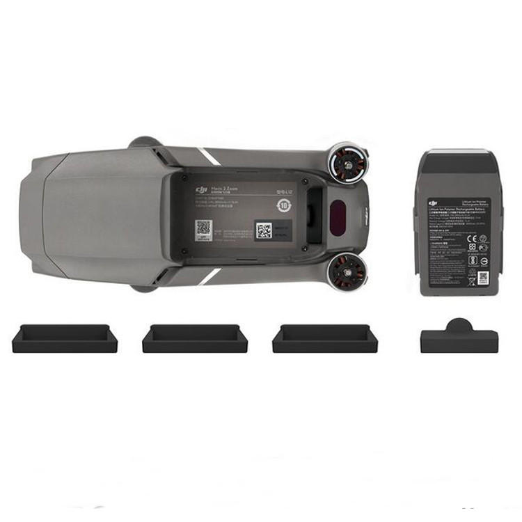 Sunnylife Пылезащитный корпус Батарея Защитные заглушки для клеммной крышки крышки Чехол для DJI Mavic 2 Дрон