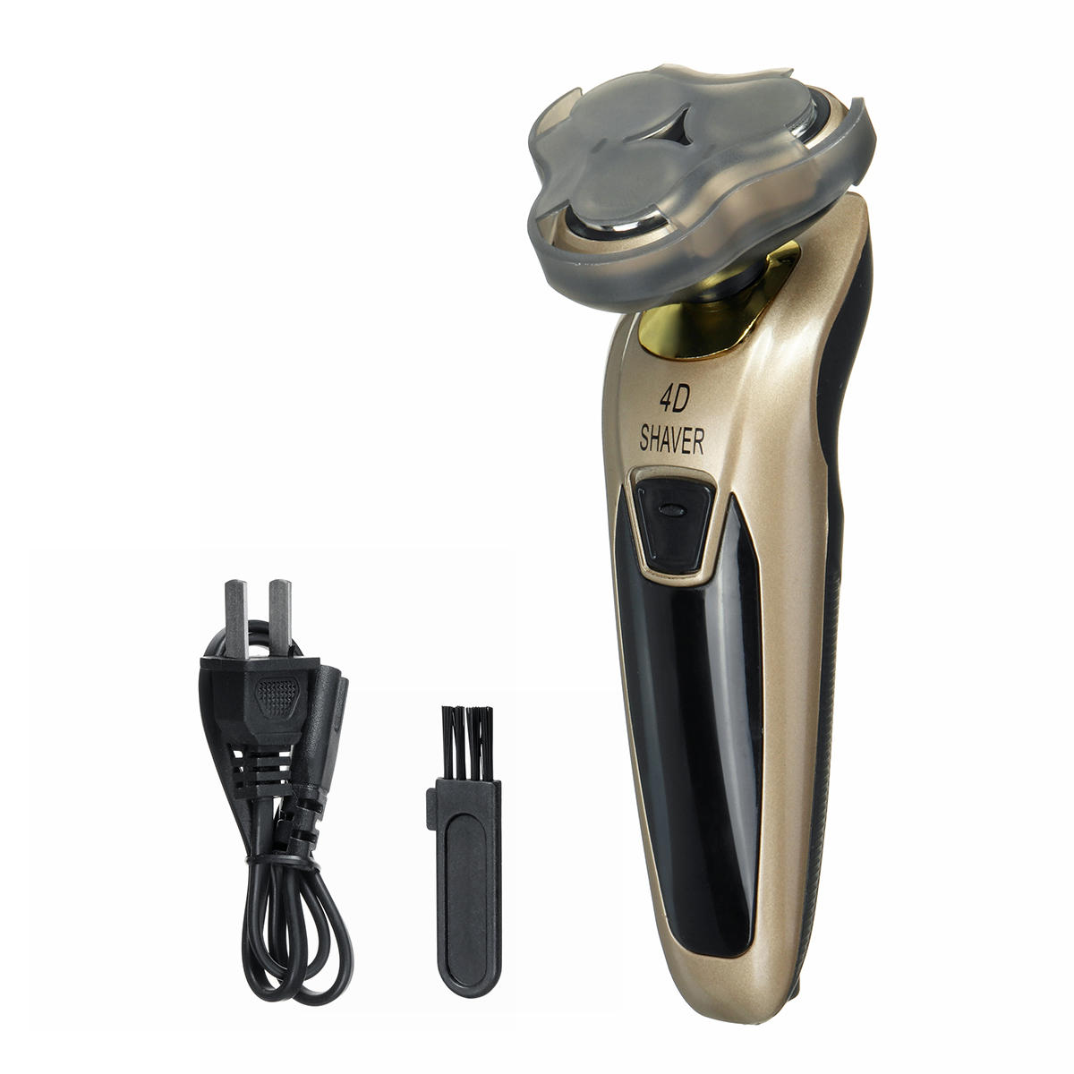 3 In 1 Multipurpose 4d Electric Shaver Rechargeable Low Noise Wet