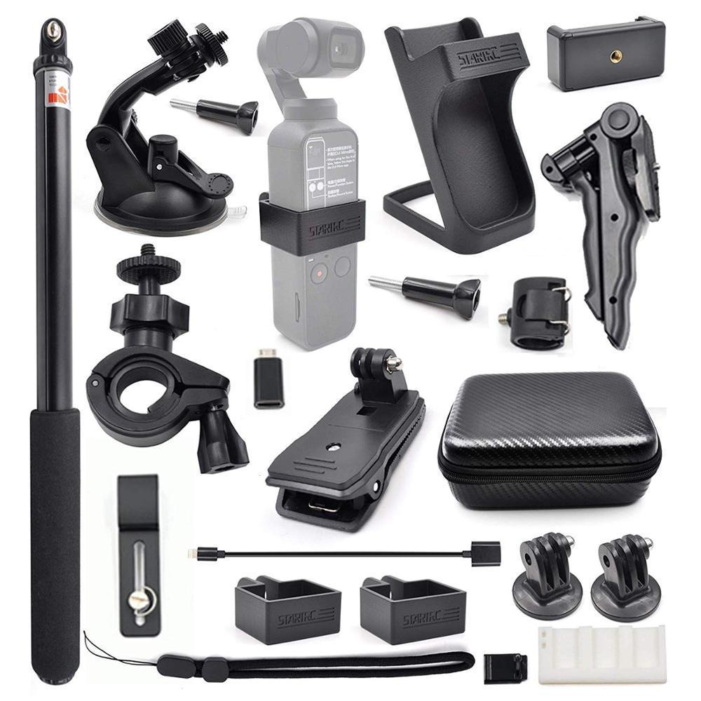 STARTRC ABS Phone Clip Holder With Tripod For DJI OSMO Pocket Handheld FPV Camer