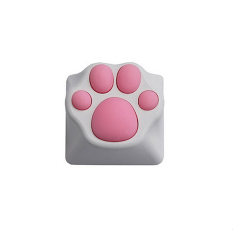 Portachiavi Cat Claw PBT the Cherry Blossom Keycap per tastiera Meccanico Rosa Nero