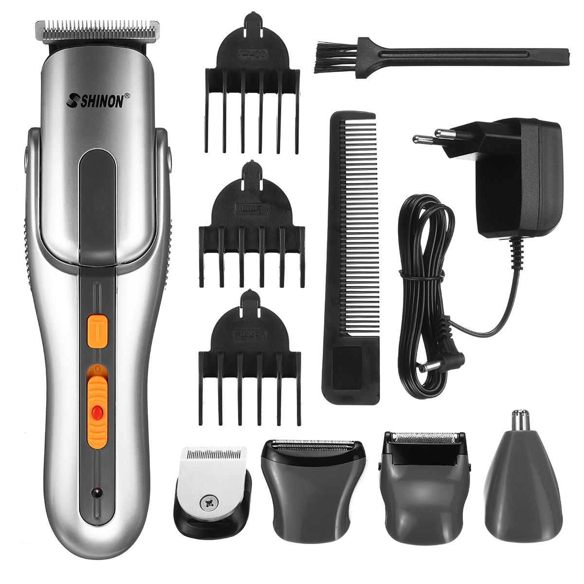 Sh1773 8 In 1 Men S Grooming Kit With Trimmer For Beard Head Body