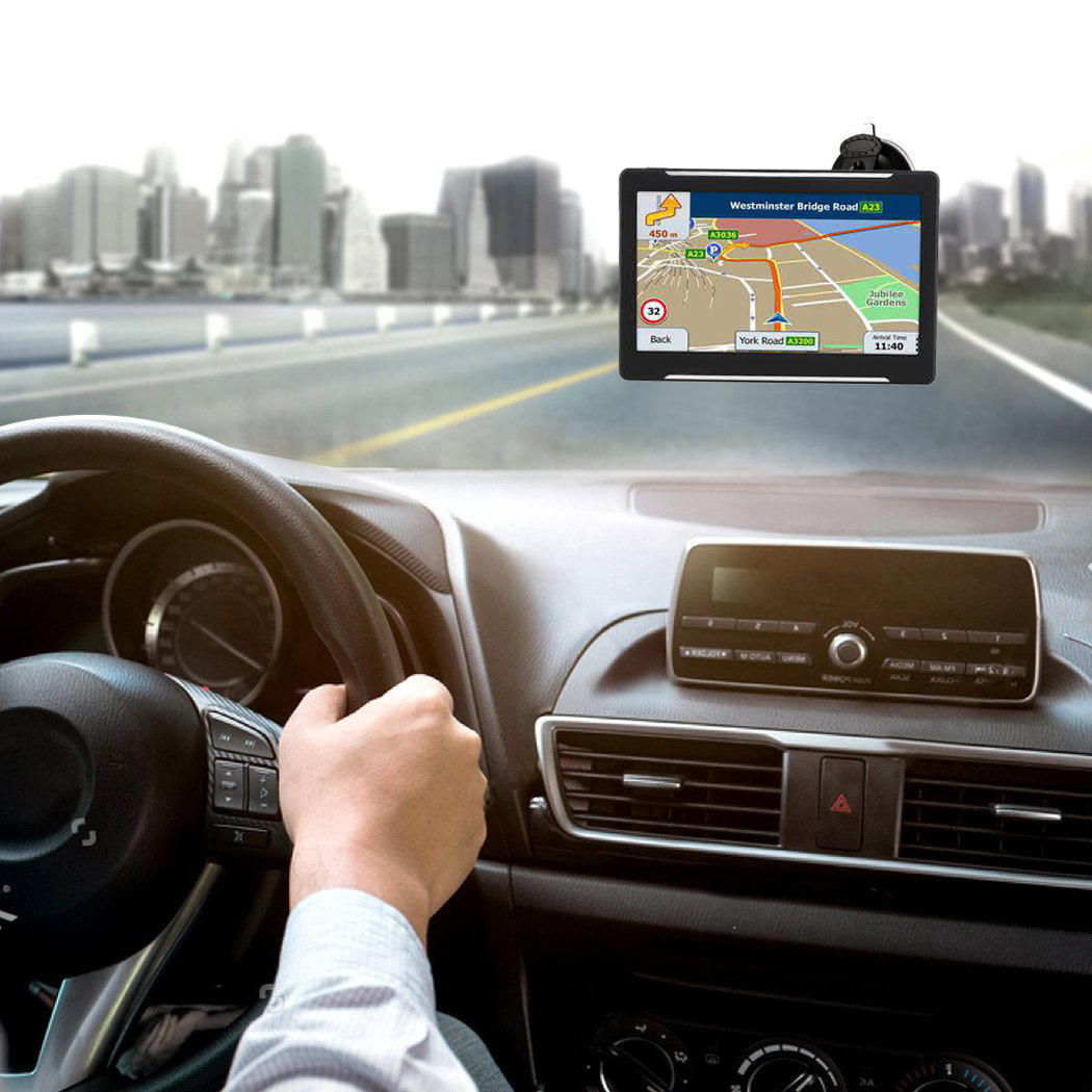 GPS Auto Nouvelle Carte Mise a Jour Gratuite Système GPS Auto avec 7 Pouces LCD Écran Tactile 8G