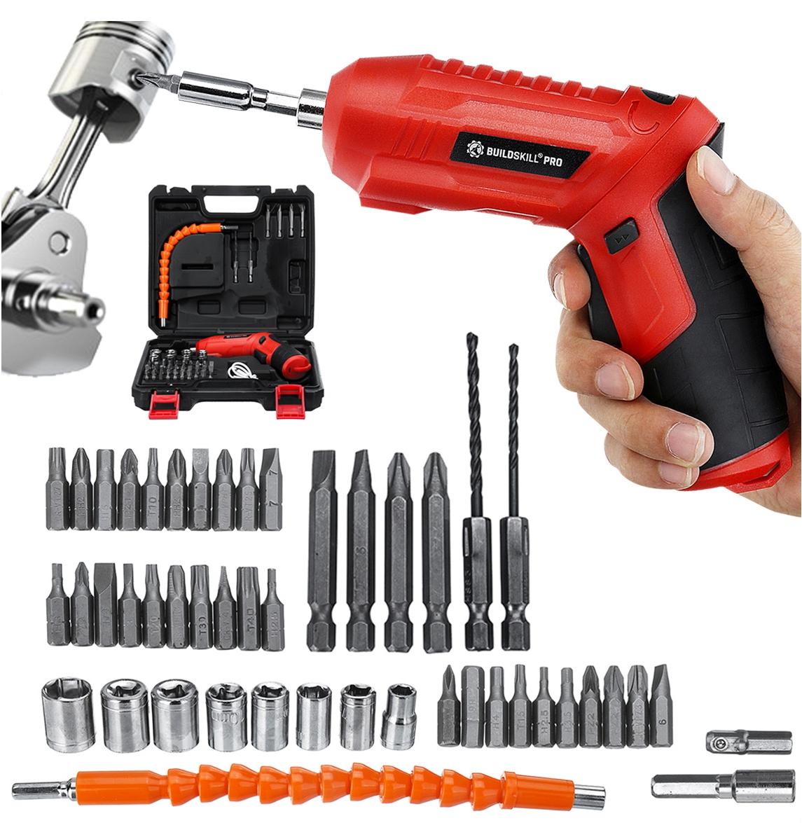 Rechargeable sans fil électrique Tournevis Mini Perceuse à Main Power Driver Drill