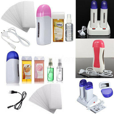 Zestaw do depilacji z taśmą do depilacji z podgrzewaczem wosku 