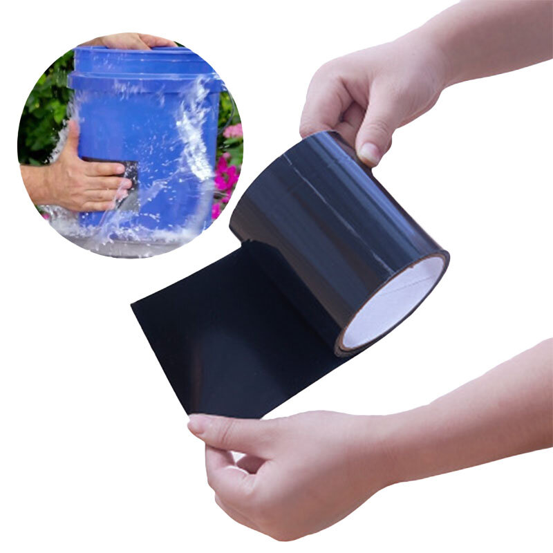 KCASA Super Strong Fibre Wodoodporny Zatrzymaj przecieki Taśma naprawcza Uszczelnienie Wydajność Self Fix Wodoodporna taśma 