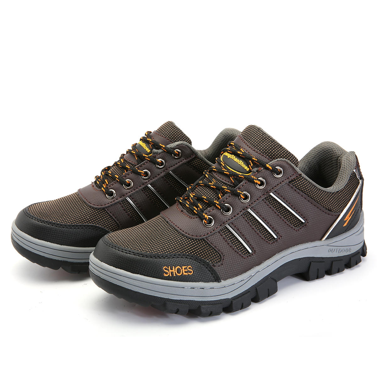 Piel Genuina con Puntera de Acero de protecci/ón Botas de Seguridad Hombre Botines Trabajo Impermeable y Antideslizante