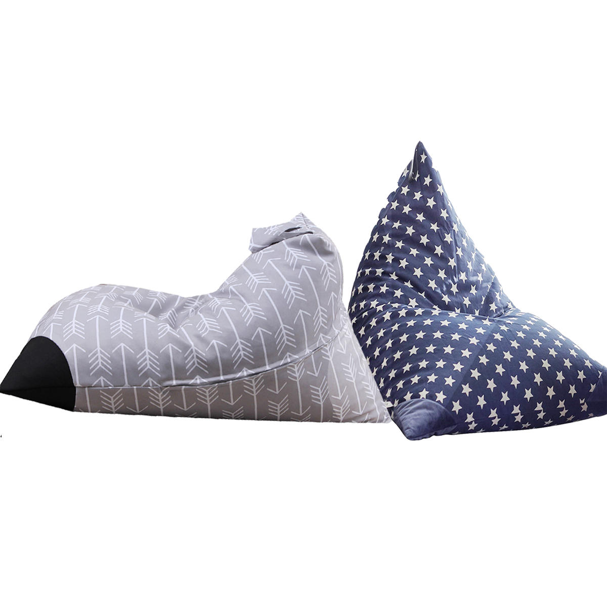 GROßE Stofftier Spielzeug Aufbewahrungstasche Sitzsack Cover Kids Bean Cover