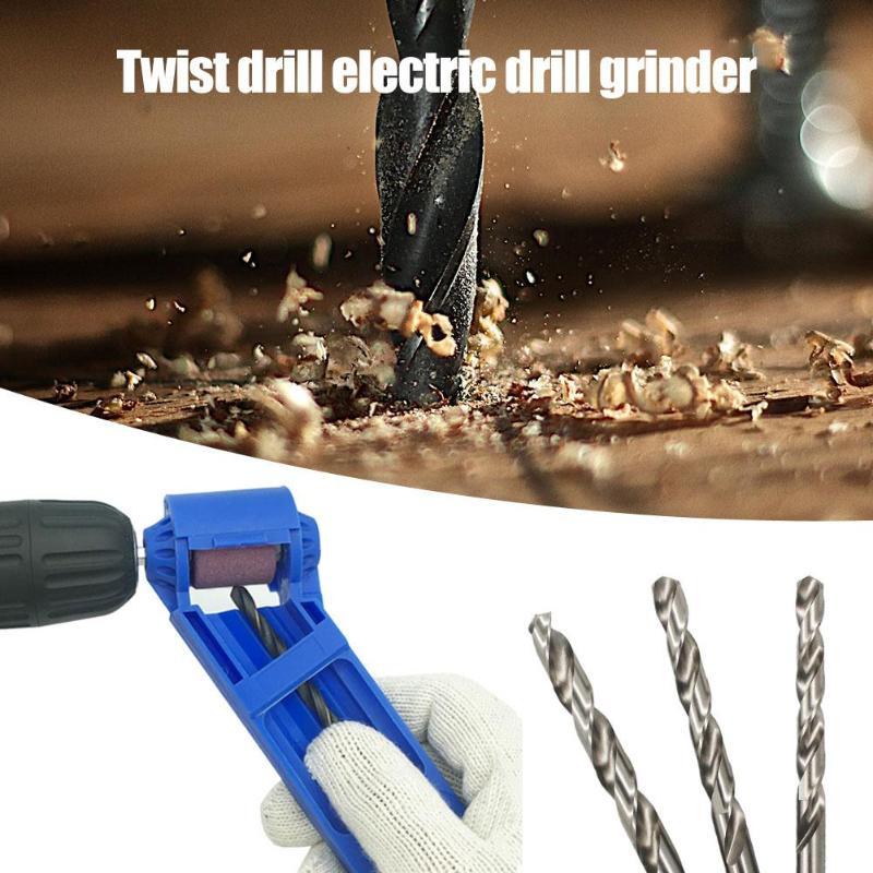 Drill Bit Sharpener corindon meule Portable Drill Powered outil 2-12.5mm