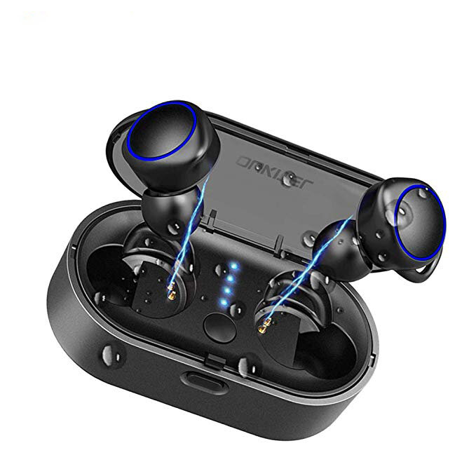 OUKITEL OK 02 bluetooth 5.0 Headset True Wireless Stereo 3D Sound Headset with Charging Case Built-in Bicrophone for Smartphone OUKITEL OK 02 bluetooth 5.0 Headset True Wireless Stereo 3D Sound Headset with Charging Case Built-in Bicrophone for Smartphone