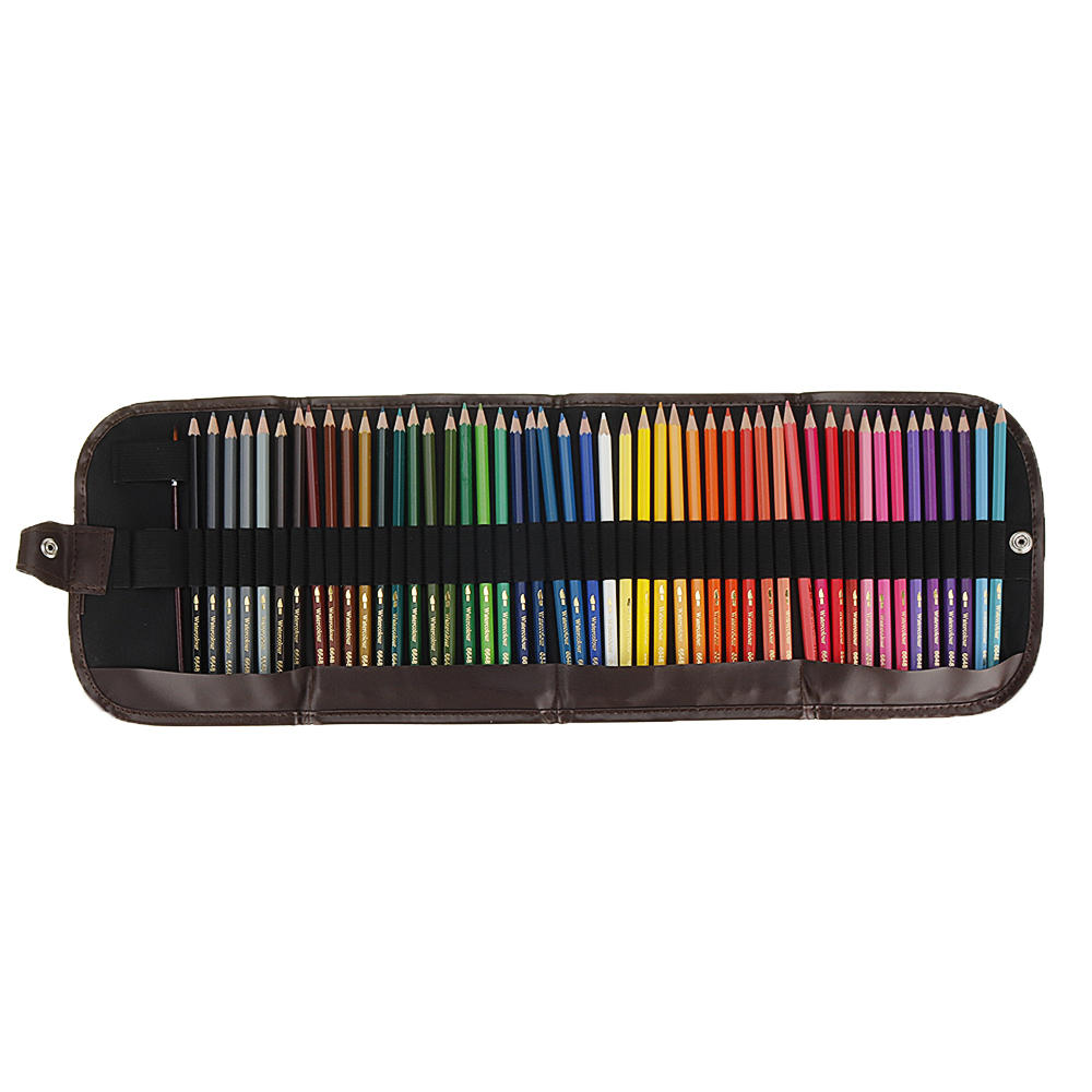 Zhuting 48 Colori Matite Colorate Set Solubile In Acqua Acquerello Artista Pittura Matita Indonesiana Piombo Con Matita Borsa Per La Scuola Disegno