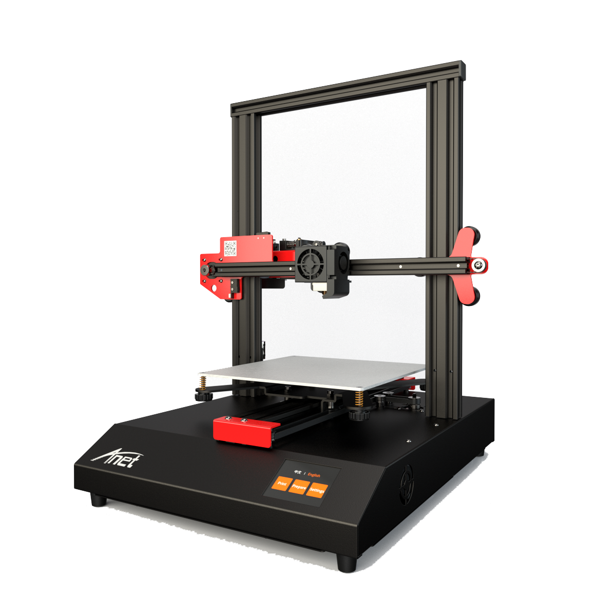 مجموعة طابعات Anet&reg; ET4 جميعها ذات إطار معدني ثلاثي الأبعاد 220 * 220 * 250 مم حجم الطباعة الدعم كشف الشعيرة / استئناف الطباعة / التسوية التلقائية /