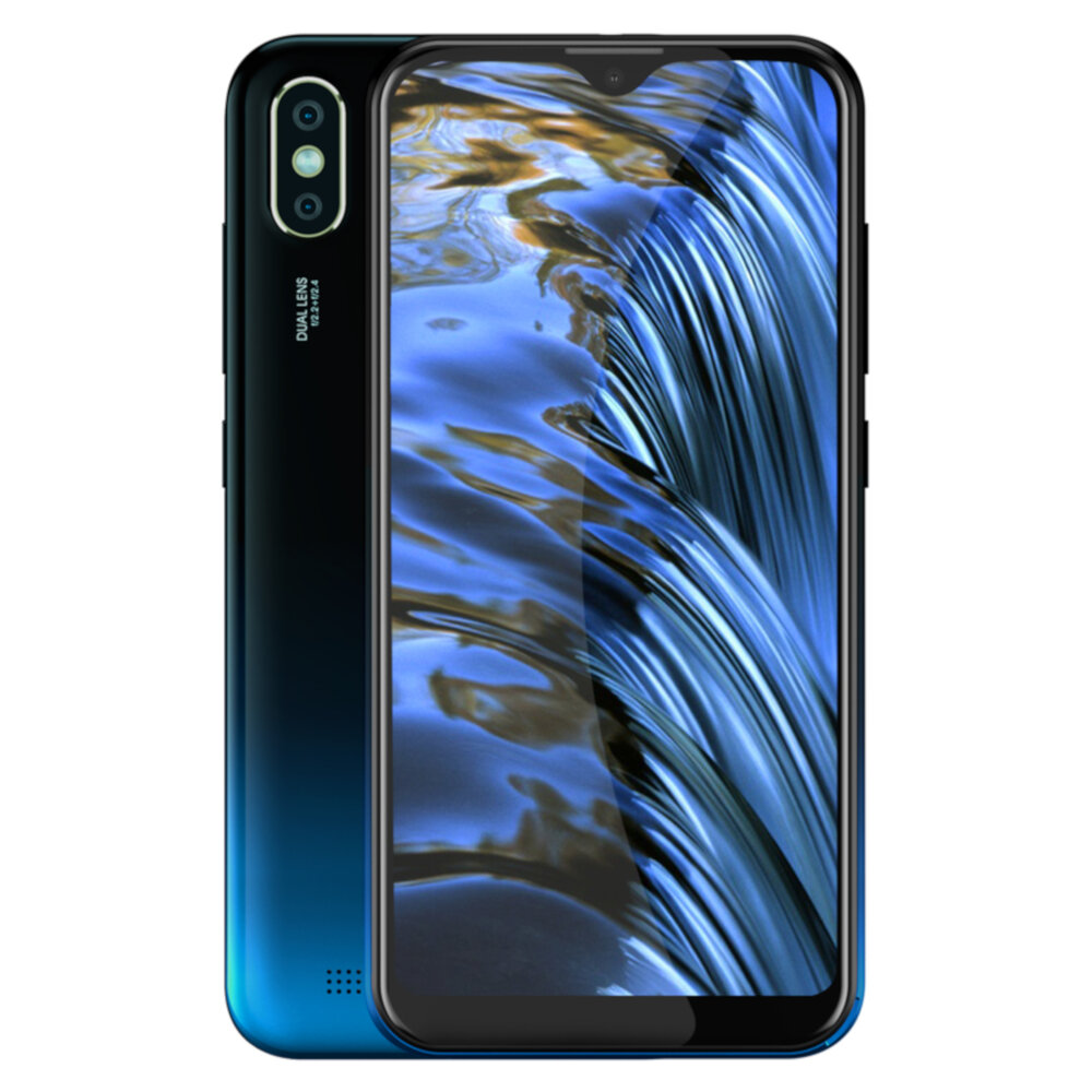LEAGOO M12 5.7 pouces Android 9.0 3000mAh Double cam&eacute;ra arri&egrave;re Waterdrop &Eacute;cran 2GB RAM 16GB ROM MT6739V Quad Core 4G T&eacute;l&eacute;phone intelligent