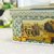 Rectangle Garden Rose Bird Tea Box Gift Jewelry Clamshell Box Container Storage