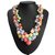Candy Color Multilayer Beads Choker Statement Hanger Ketting