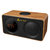 Golden Field D30 Wooden Retro Alarm Clock Wireless bluetooth Speaker Support TF Card  AUX