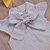 Polka Dot Girls Top + Bow + Dress driedelige set voor 2Y-5Y