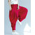 Folk Style Women Pure Color Elastic Waist Irregular Baggy Harem Cal&ccedil;as