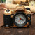 Vintage Camera Wekker Simulatie Creatieve Decor Klok Retro Antieke Props Gift