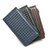 PU Leather Classic Vintage Long Wallet Leisure Business Multicard titular do cart&atilde;o Solid Purse