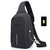 KAKA&reg; Mannen Anti-diefstal Borstas Outdooors Reiszak Waterdichte Crossbody Schoudertas