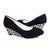 Women Slip On Casual Pumps Leopard Wedge Heels Platform Leisure Shoes