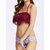Women Sexy Tassel Bra Bikini Sets Push Up Floral Bikini Swimsuits