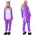 Soft Warm Unicorn Cartoon Unisex Flanellen pyjama