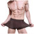 Heren Ademend Honingraat Mesh Soft Gladde Comfy Ice-zijden boxershort
