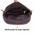 Dames Casual gestreepte canvas handtas Micro-fibre lederen schoudertassen Contrasterende kleur Crossbody tassen