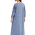 Casual Kobiety Pure Color Hollow Out Łączenie Vintage Maxi Dress