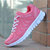 Novas Mulheres Sapatos Esportivos Casuais Flats Atl&eacute;tico Confort&aacute;vel Correndo Ao Ar Livre Rendas At&eacute; Sapatos