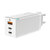 Baseus GaN 65W QC4.0 PD3.0 tripla uscita 2 * Tipo-C 1 * Mini caricatore da muro USB Caricatore da viaggio universale Spina UE UE per Samsung S10 Matebook per iPhone 11 Pro Max Notebook Tablet HUAWEI P30Pro Xiaomi Redmi