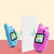 Bakeey 2.0 polegadas 600 mAh 2000W pixel Mini Port&aacute;til Walkie Talkie HD C&acirc;mera MP3 Menor Crian&ccedil;as Mini Cart&atilde;o de Telefone