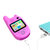 Bakeey 2.0 pouce 600 mAh 2000W pixel Mini Portable Talkie-walkie HD Cam&eacute;ra MP3 Plus petit enfant Carte Mini T&eacute;l&eacute;phone