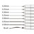 8pc Pigment Micron Sakura Neelde Soft Stylo pinceau dessin 005 01 02 03 04 05 08 pinceau stylo marqueurs &agrave; pointe fine
