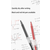 Original XIAOMI 10 Pcs/Pack Super Durable Gel Pens Signing Pen 0.5mm Smooth Writing Pen Japan Mikuni Ink For Students School Office Supplies Red