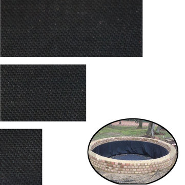 100Pcs Autoadesivo Pond Liner Tape Repara&ccedil;&atilde;o EPDM 150X100MM / 150X200MM / 150X300MM