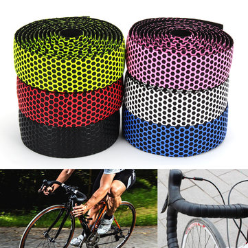 Portable Adhesive Wrap Road Bike Bicycle Handle Bar Tape Belt Carbon Fiber New