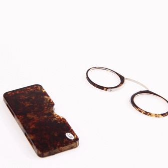 ミニ超軽量クリップノーズリーディングメガネ