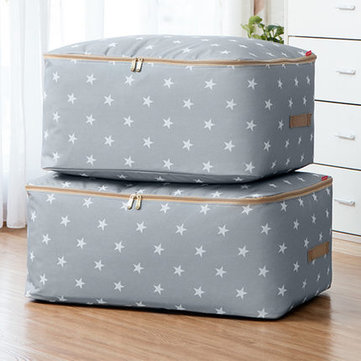 Honana&nbsp;HN-QB02&nbsp;50L&nbsp;/&nbsp;72L&nbsp;/ 100L Großer Aufbewahrungsbeutel-Gewebe-Kleidung-Beutel-Spielraum-kampierender Beutel-wasserdichter Steppdecken-Organisator