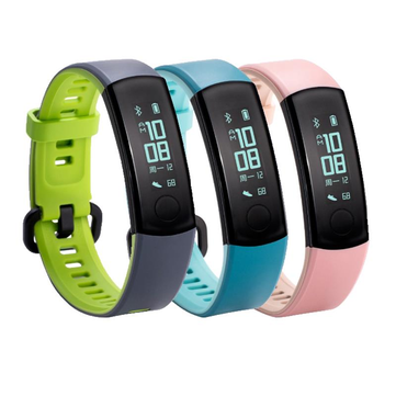 Huawei Honor Band 3 Dual Farbe Echtzeit-HR-Monitor 5ATM 30 Tage Standby-Fitness-Tracker 