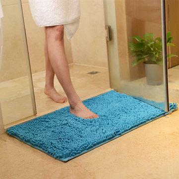 Honana WX-329 50x80cm Chenille suave alfombra lavable de la máquina de baño antideslizante alfombra absorbente Alfombra Alfombrilla