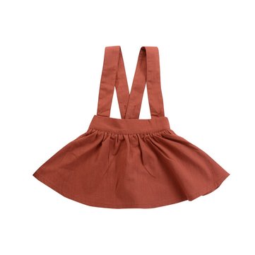 Mädchen Kinder Baby feste ärmellose Baumwolle Kleid für 2Y-5Y