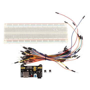 Geekcreit® MB-102 MB102 Lötfreies Steckbrett + Netzteil + Überbrückungskabel Satz Für Arduino