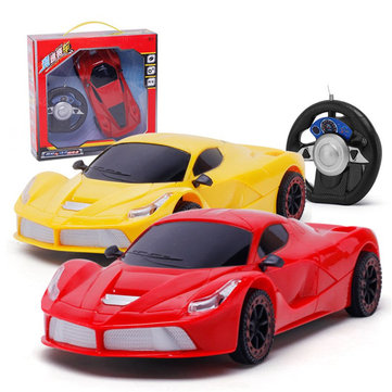 Radio 120 2ch Rc Coche Eléctrico Juguete 27mhz De 1pc Volante Bugatti Modelo Controlado rWdCxoBe